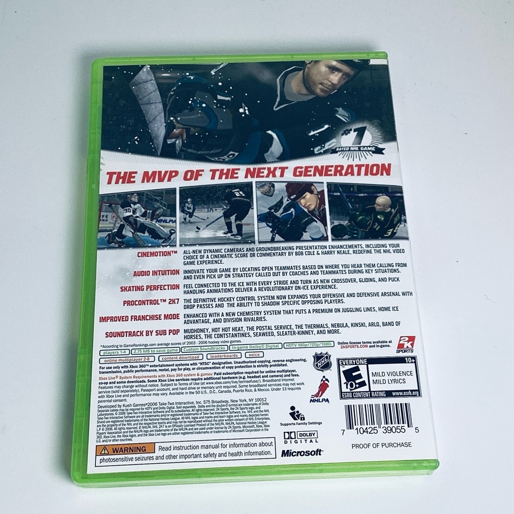 🌺 NHL 2K7 Xbox 360 Game - Picture 3 of 6